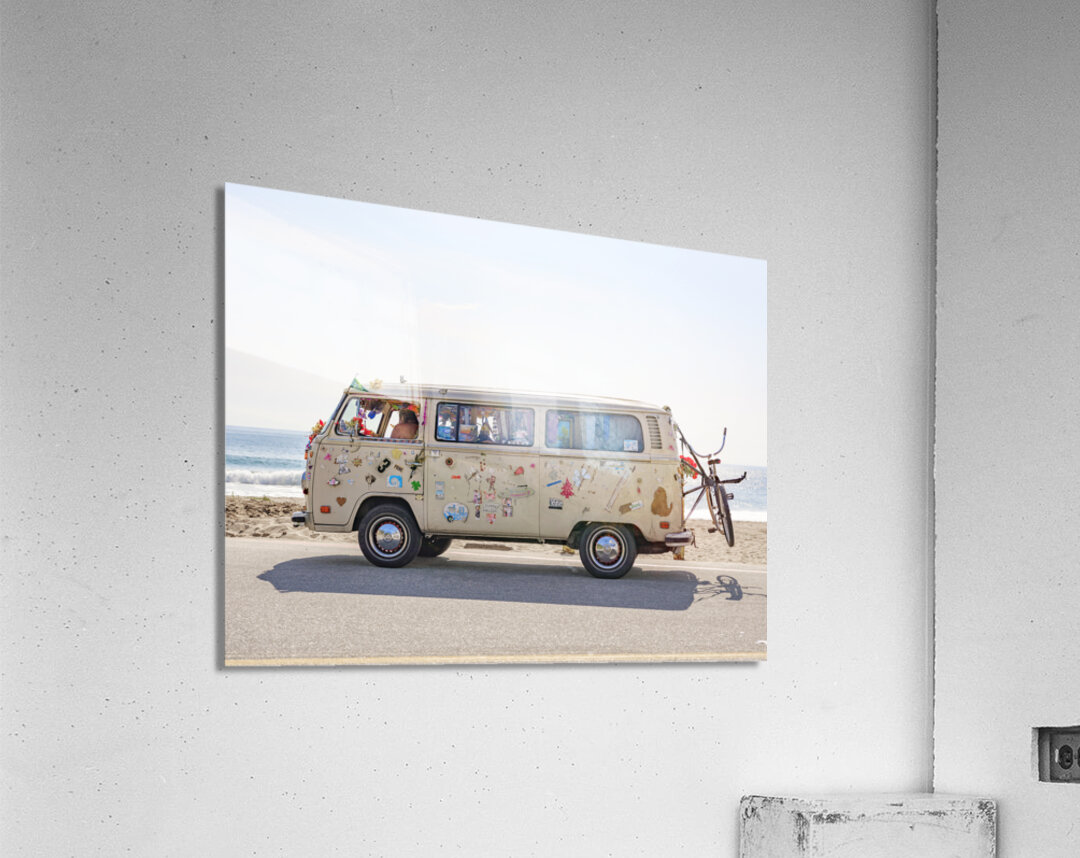 Beach Bus Acrylic Print