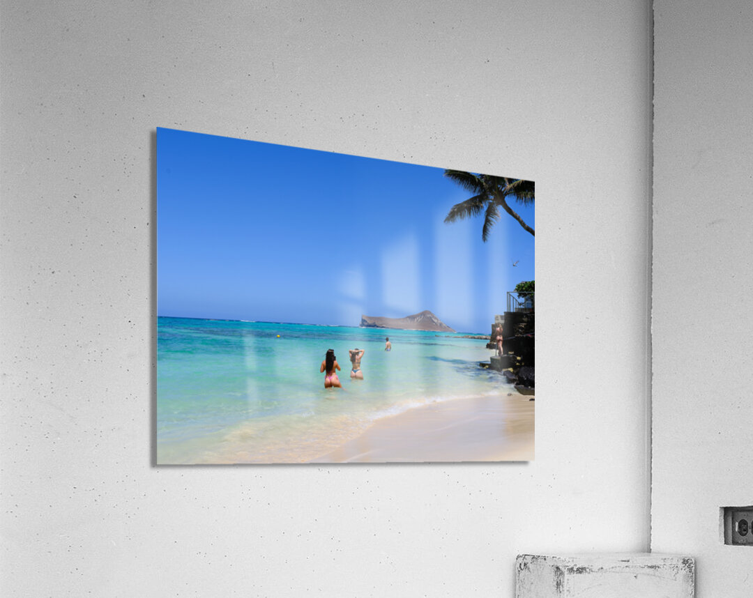 Hawaii Girls Acrylic Print