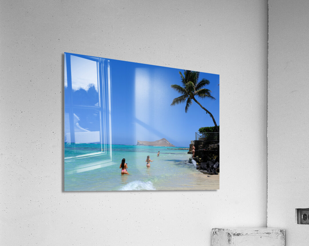 Hawaii Girls 2 Acrylic Print