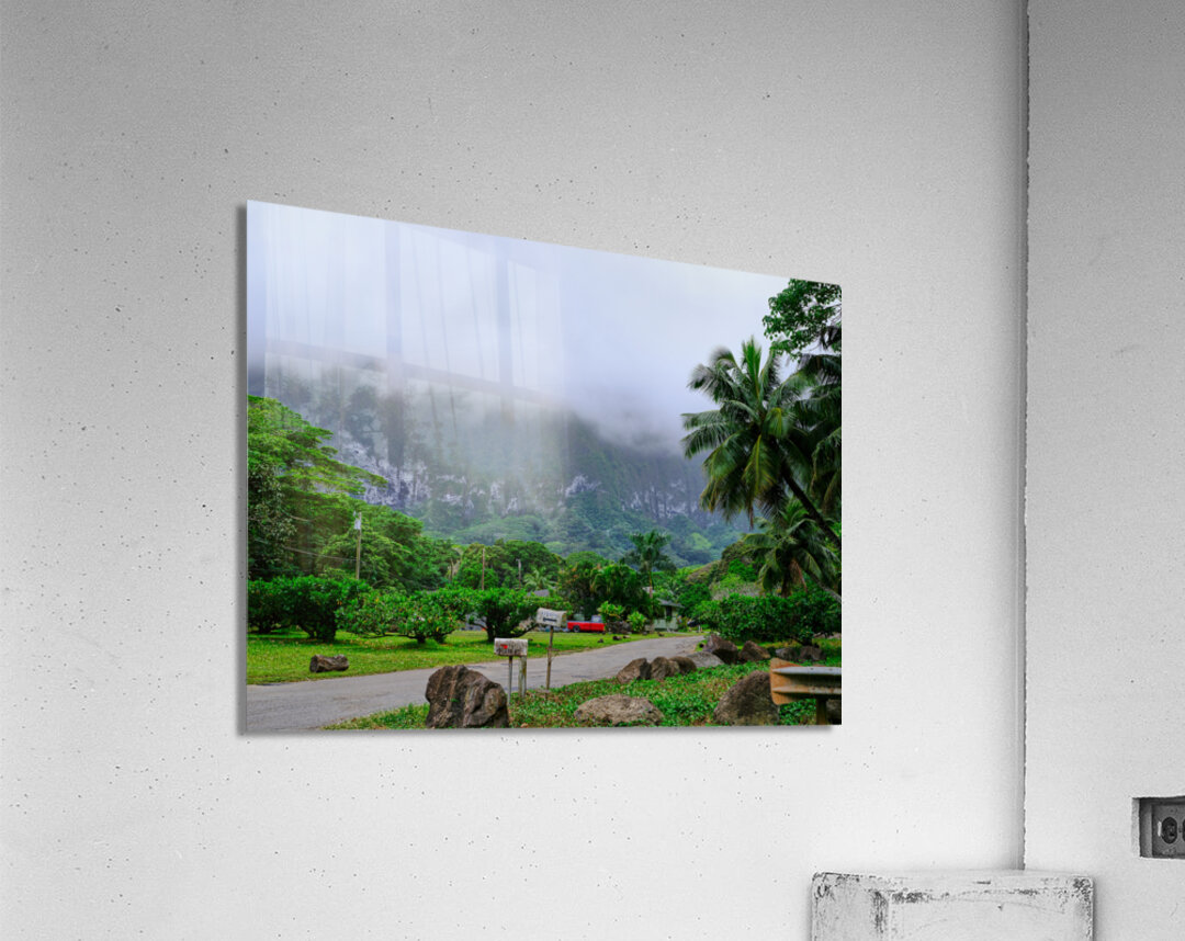 Hawaii Fog 2 Acrylic Print
