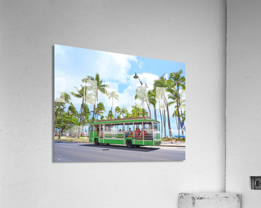 Hawaii Trolley Acrylic Print