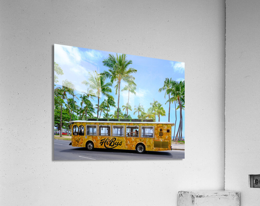 Hawaii Trolly 2 Acrylic Print