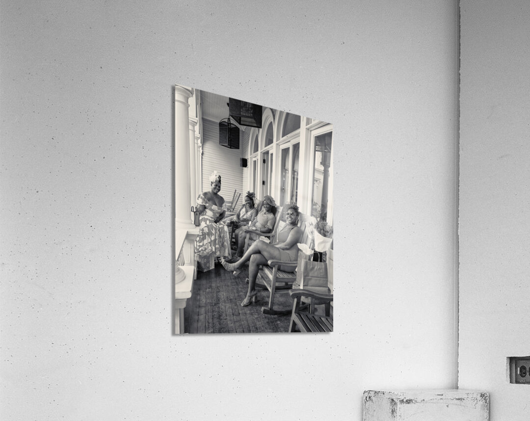 Hawaii Gals Acrylic Print