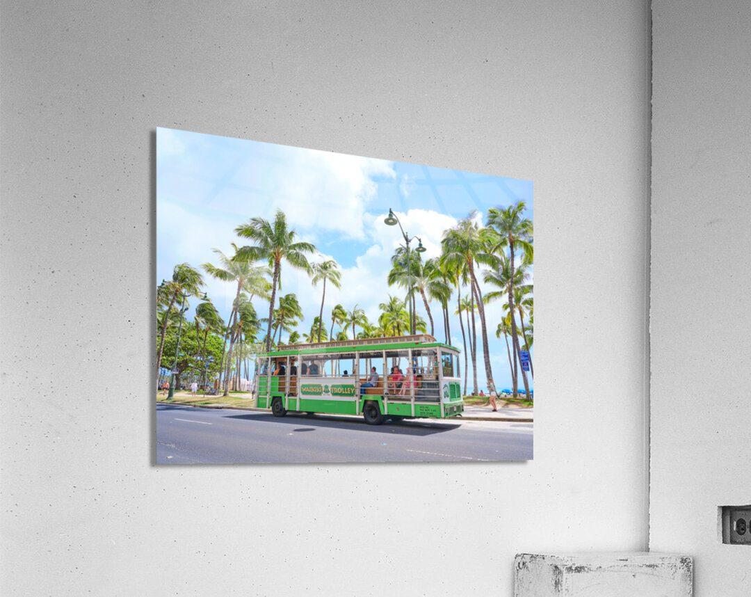 Hawaii Trolley Acrylic Print