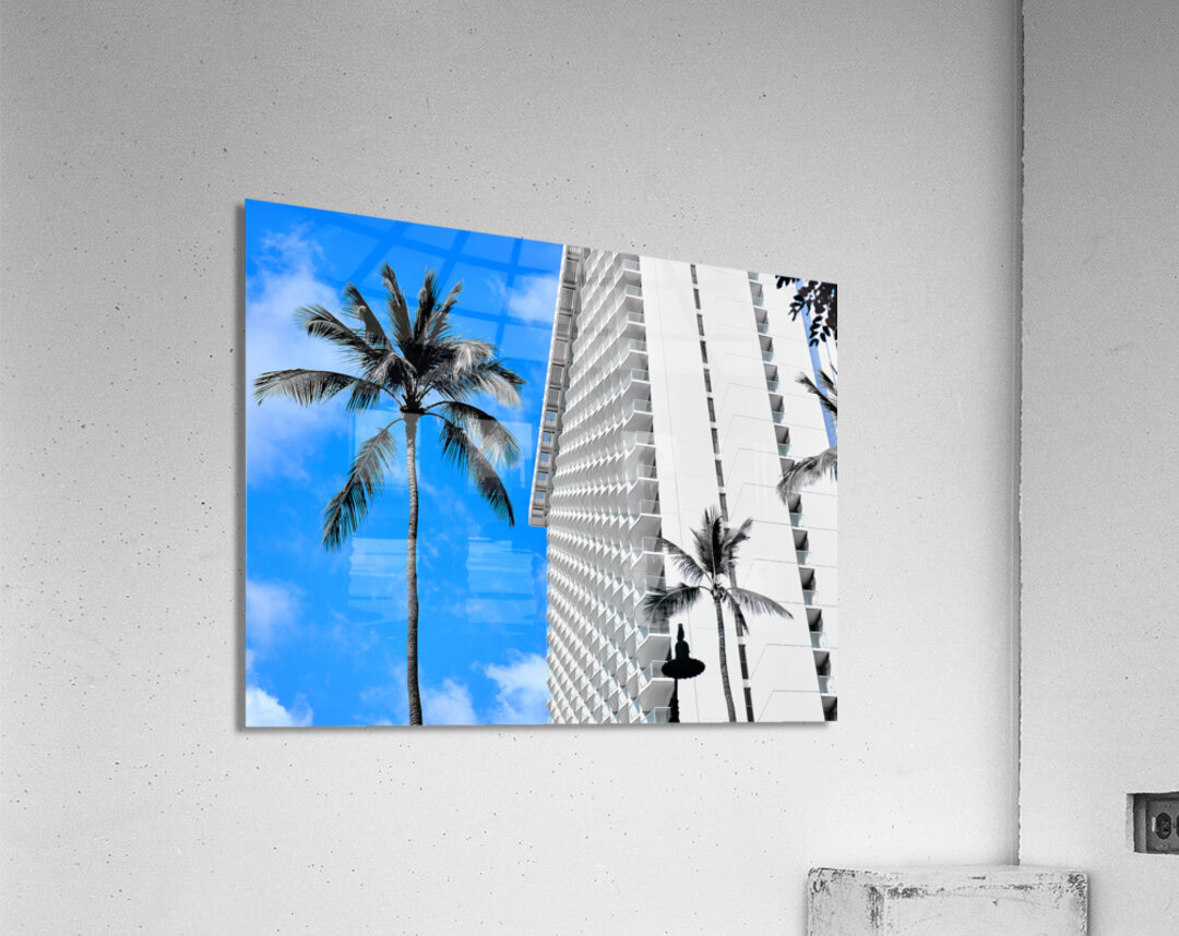 Hawaii Hotel Acrylic Print