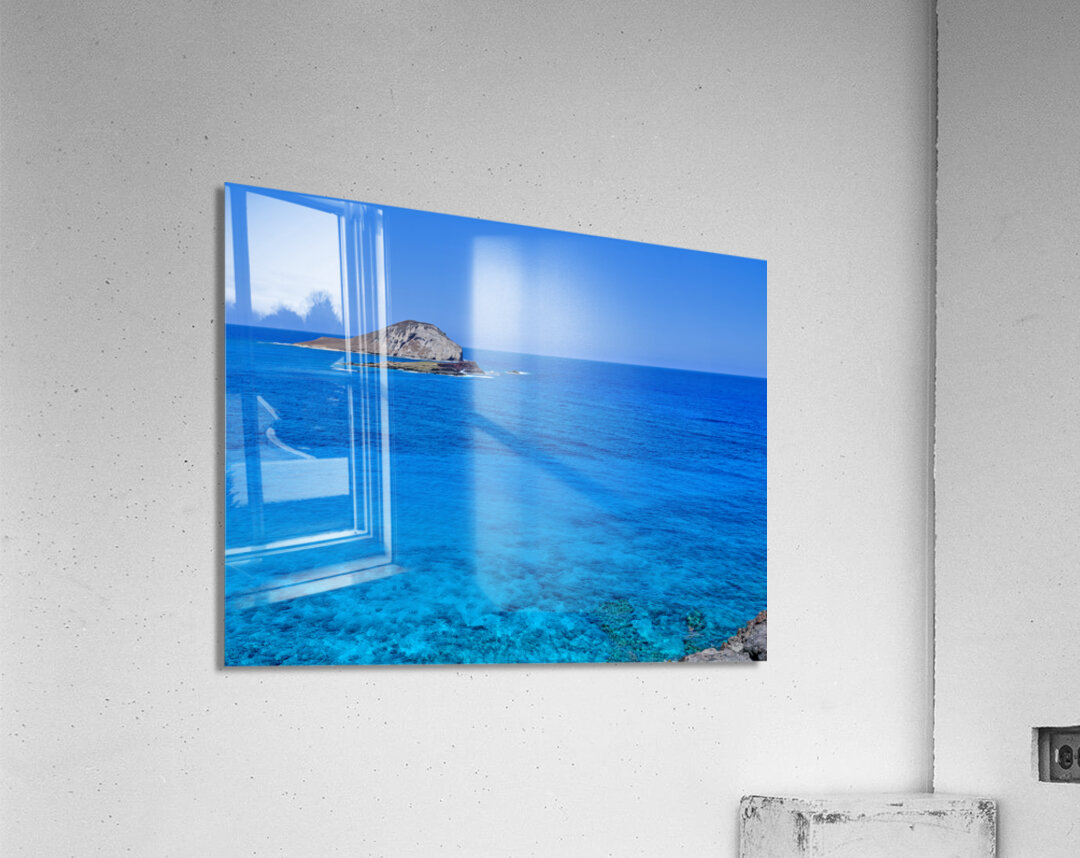 Hawaii Blue Water Island I Acrylic Print