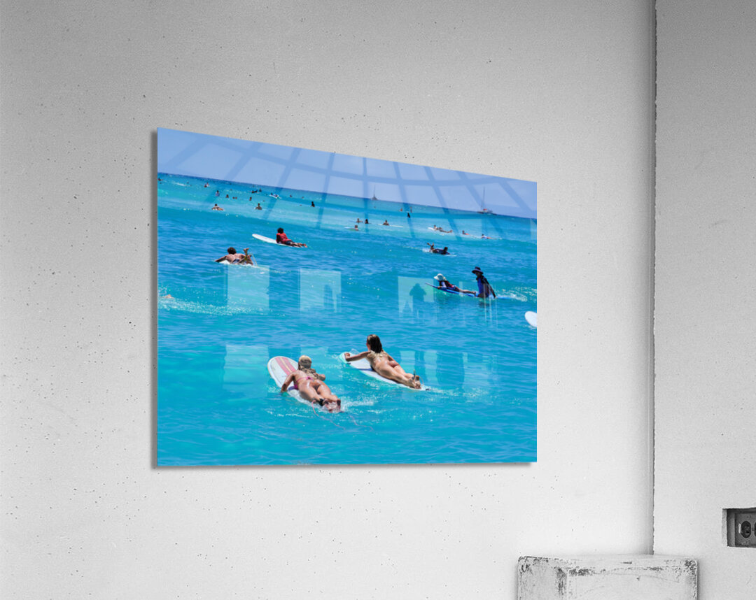 Hawaii Blue Water IV Acrylic Print