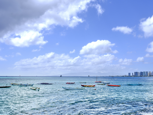 Hawaii Kayaks II Print