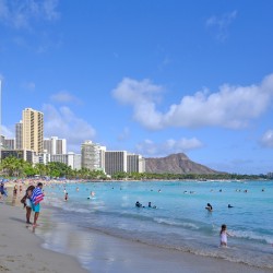 Hawaii Beach Diamond Head