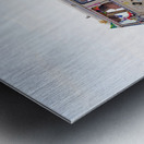 Beach Bus Metal print