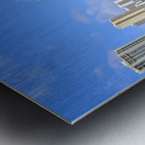 Hawaii Beach Diamond Head Metal print