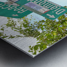 Hawaii Street Sign Metal print