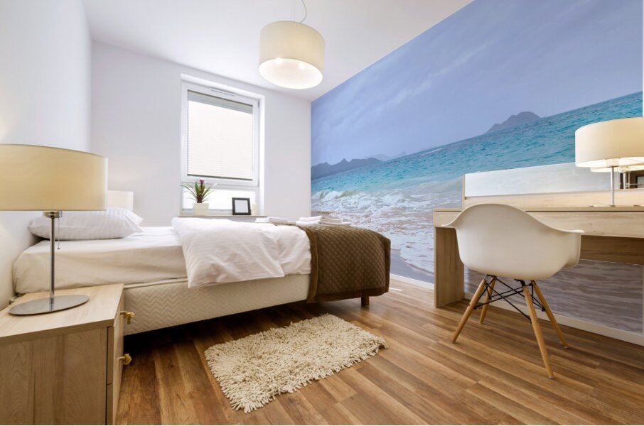 Hawaii Sand Beach Mural print