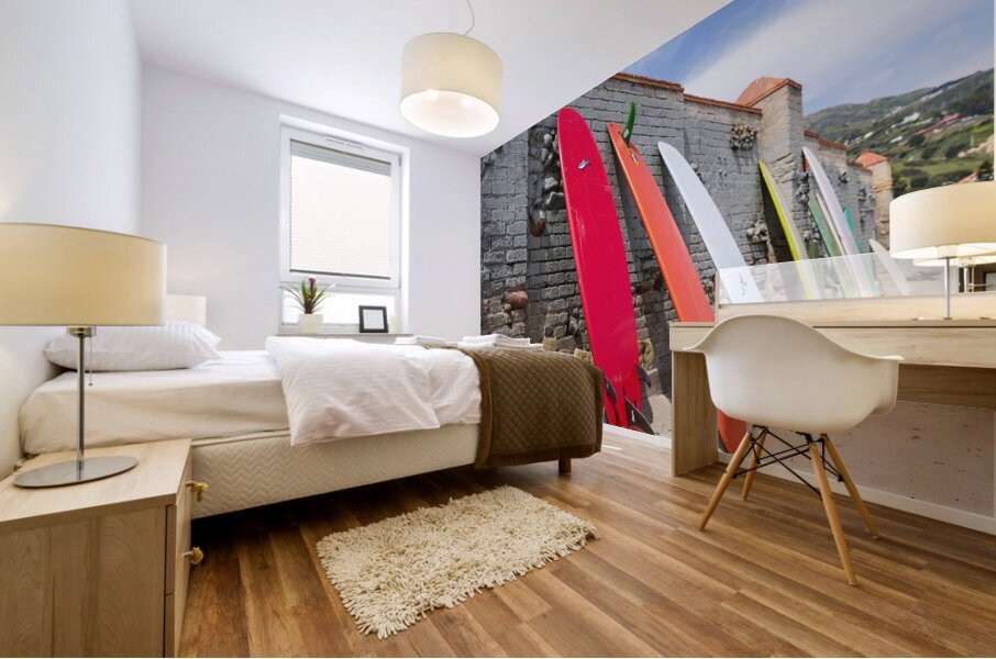 Surfboards Mural print