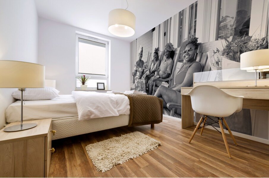 Hawaii Gals Mural print