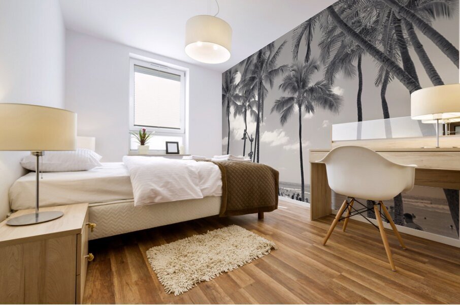 Hawaii Waikiki Mural print