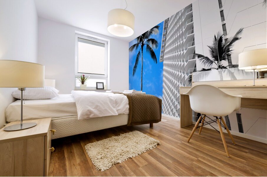 Hawaii Hotel II Mural print