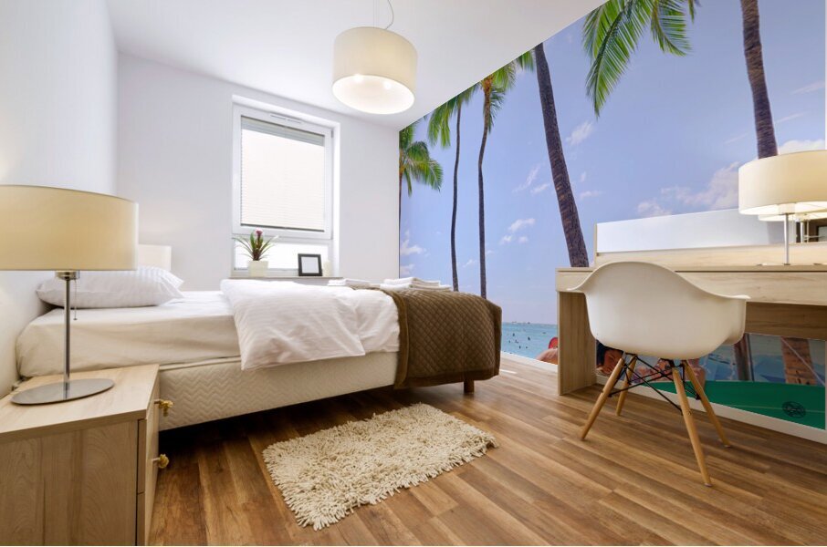 Hawaii Surf Mural print