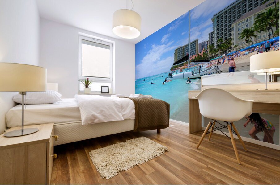 Hawaii Beach Sand Mural print