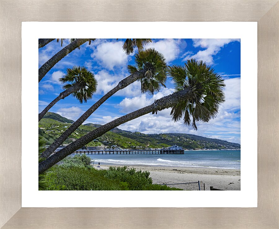 Beach Pier Picture Frame print