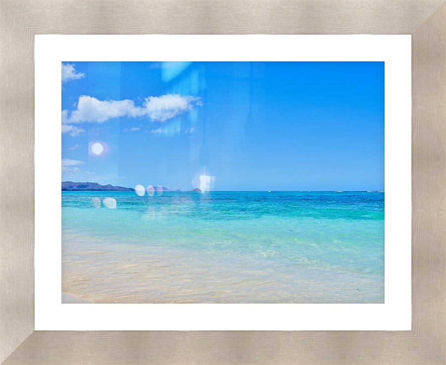 Hawaii Sand Picture Frame print