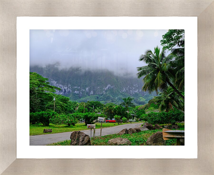 Hawaii Fog 2 Picture Frame print