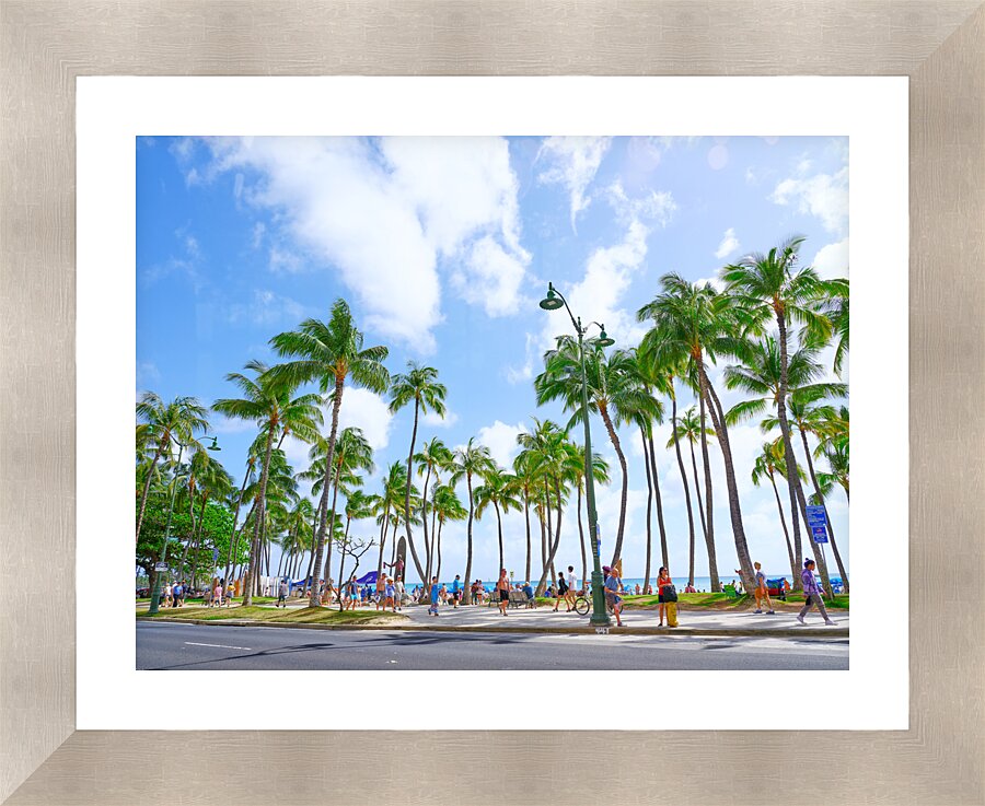 Hawaii Palms Picture Frame print
