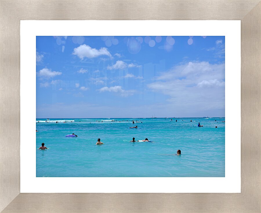 Hawaii Ocean Picture Frame print
