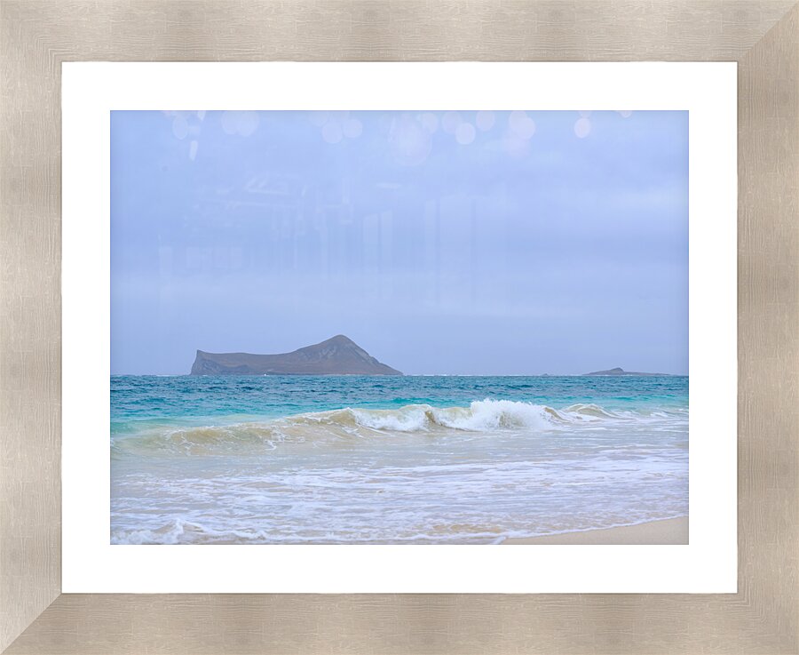 Hawaii Sand Beach 2 Picture Frame print