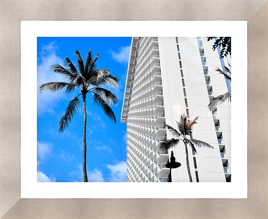 Hawaii Hotel Picture Frame print