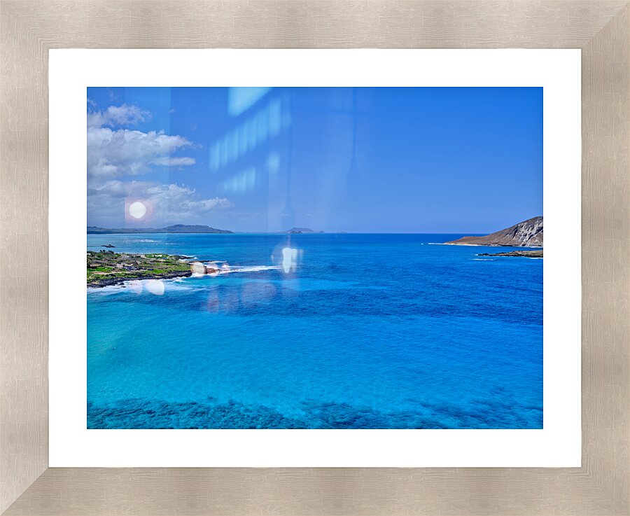 Hawaii Blue Water Island II Picture Frame print