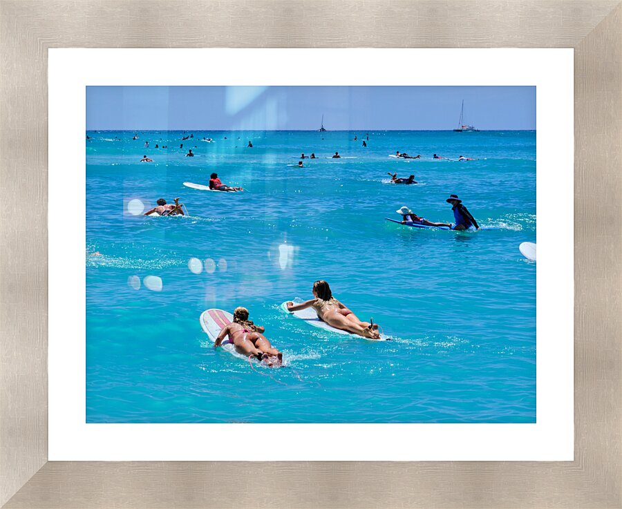 Hawaii Blue Water IV Picture Frame print