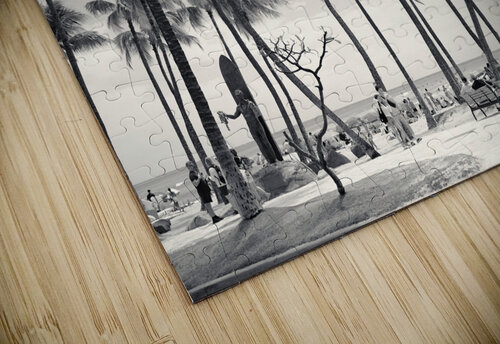 Hawaii Palms BW II Kamara Studio   Ultra High Resolution Mural Prints puzzle