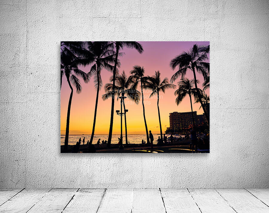 Hawaii Sunset Wall Preview