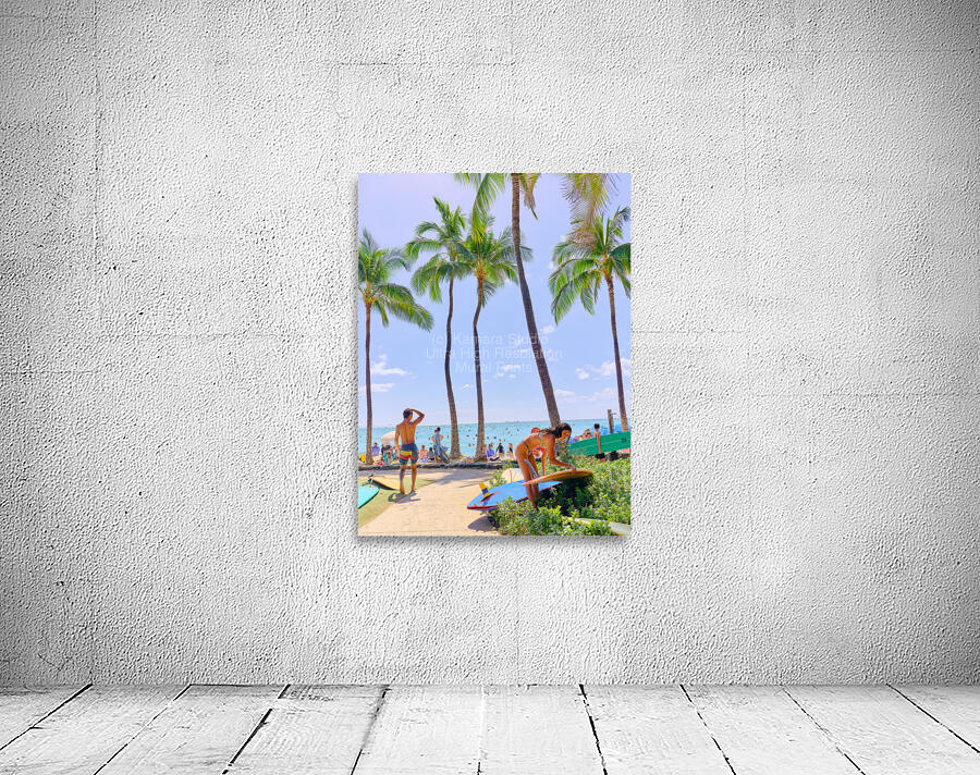 Hawaii Surf Wall Preview