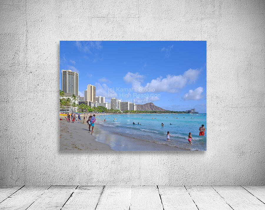 Hawaii Beach Diamond Head Wall Preview