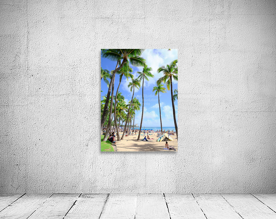 Hawaii Palms Beach Wall Preview