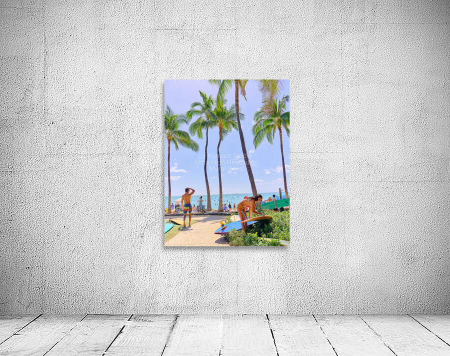 Hawaii Surf Wall Preview