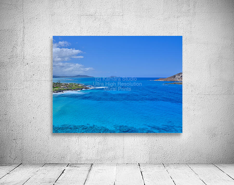 Hawaii Blue Water Island II Wall Preview