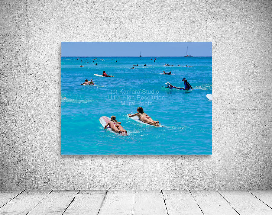 Hawaii Blue Water IV Wall Preview