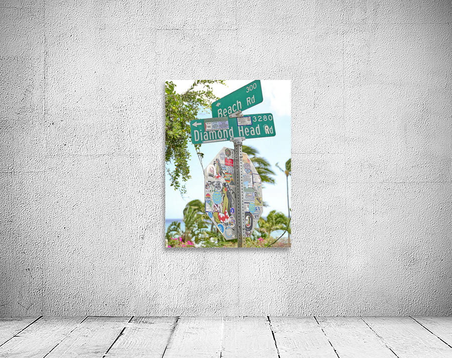 Hawaii Street Sign Wall Preview
