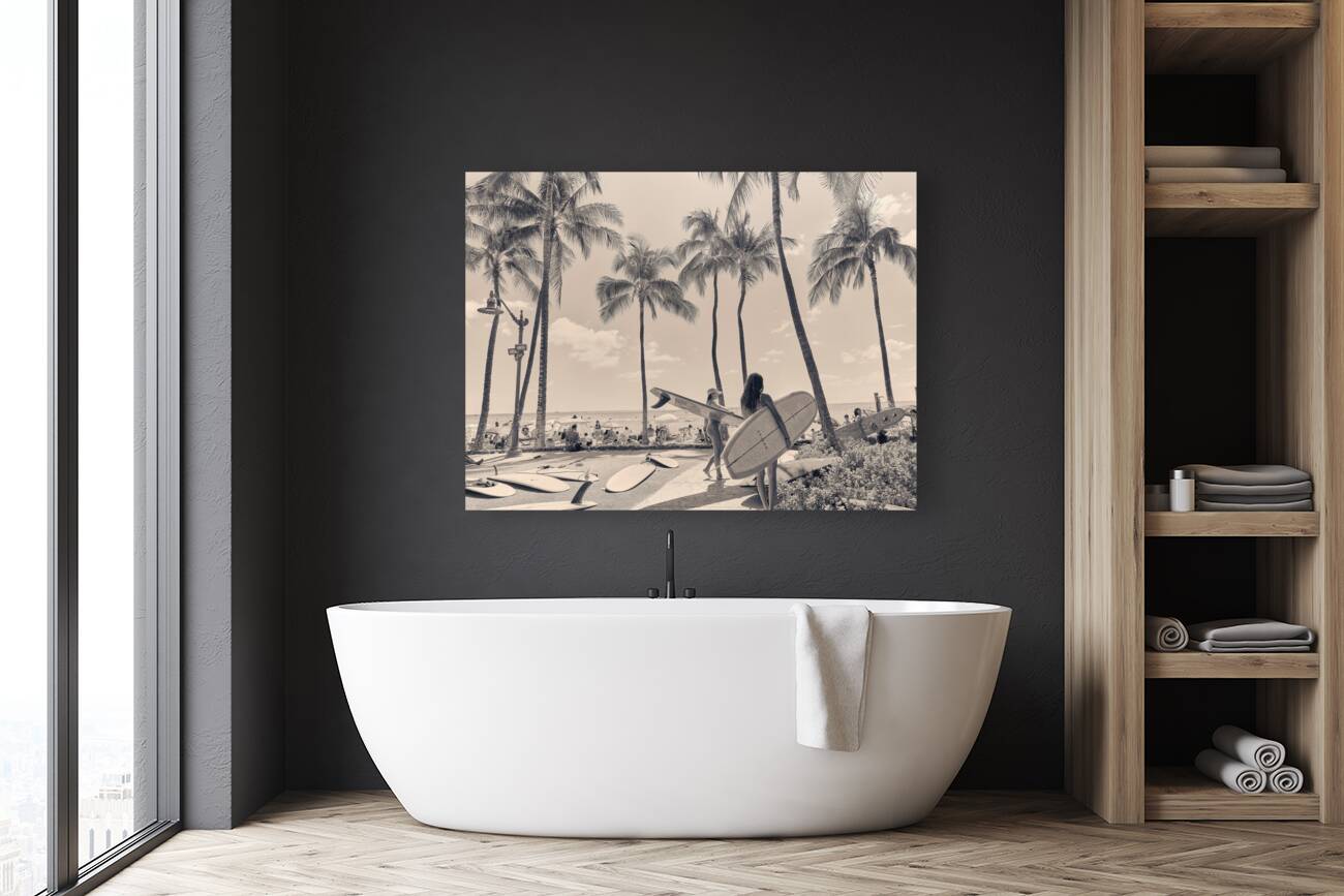 Hawaii Surfing II Reproduction