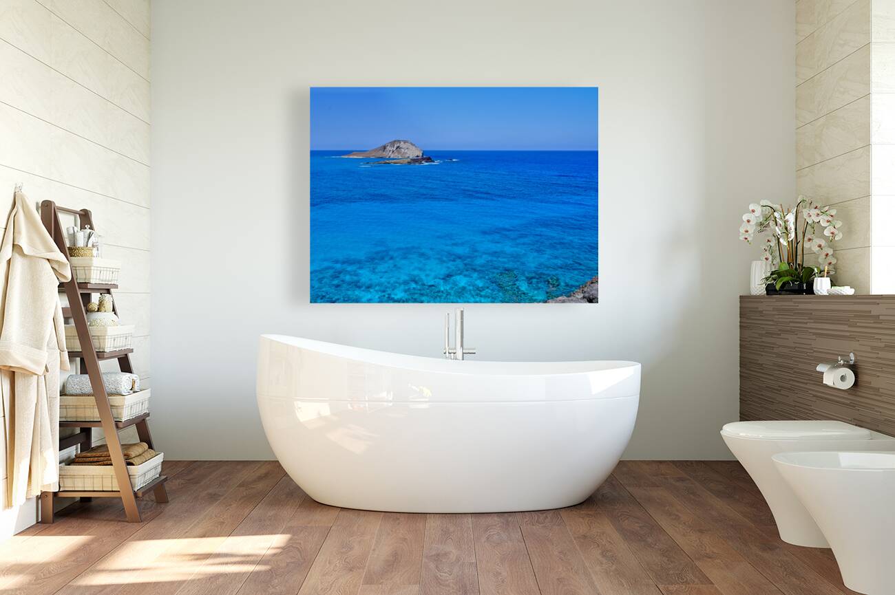 Hawaii Blue Water Island I Reproduction