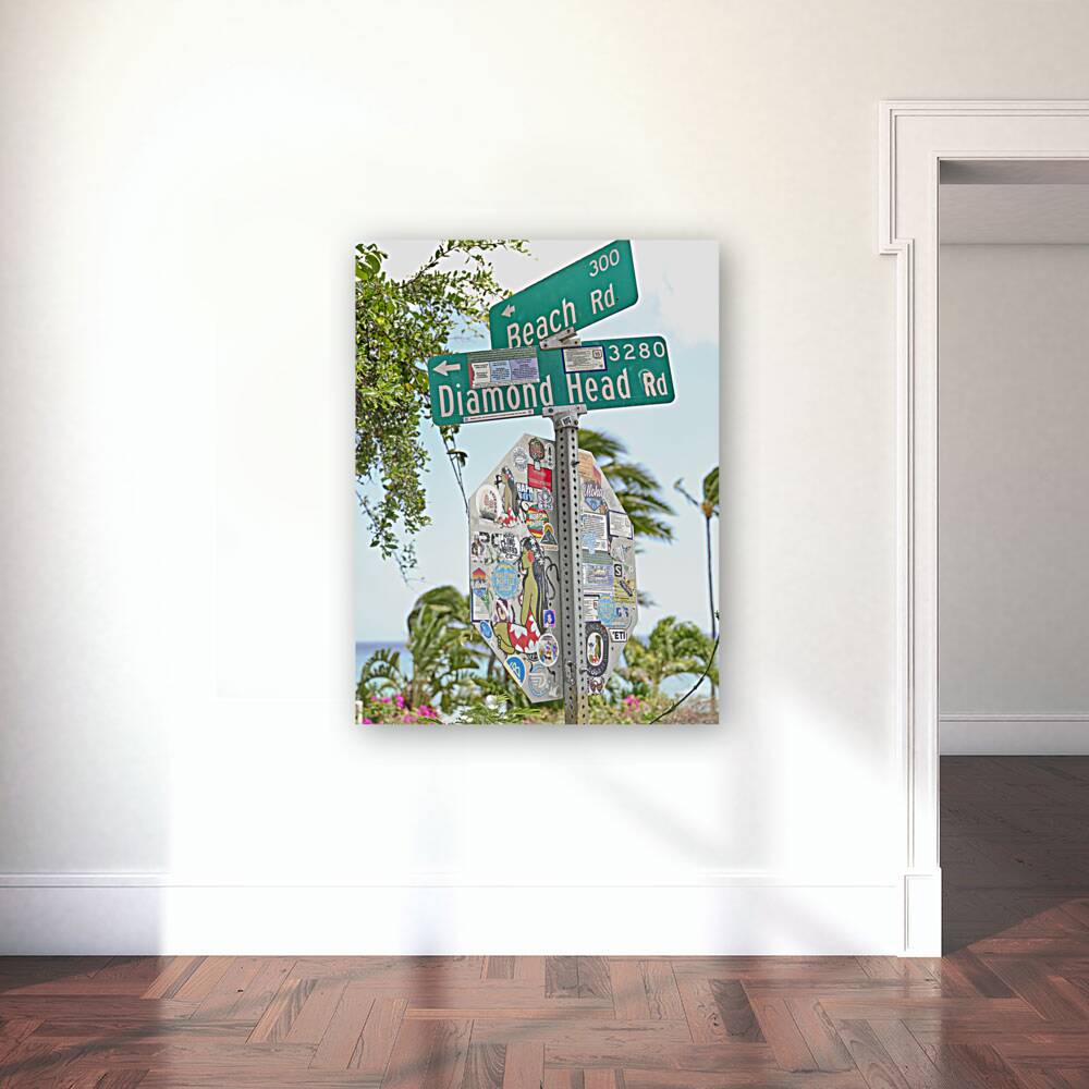 Hawaii Street Sign Reproduction