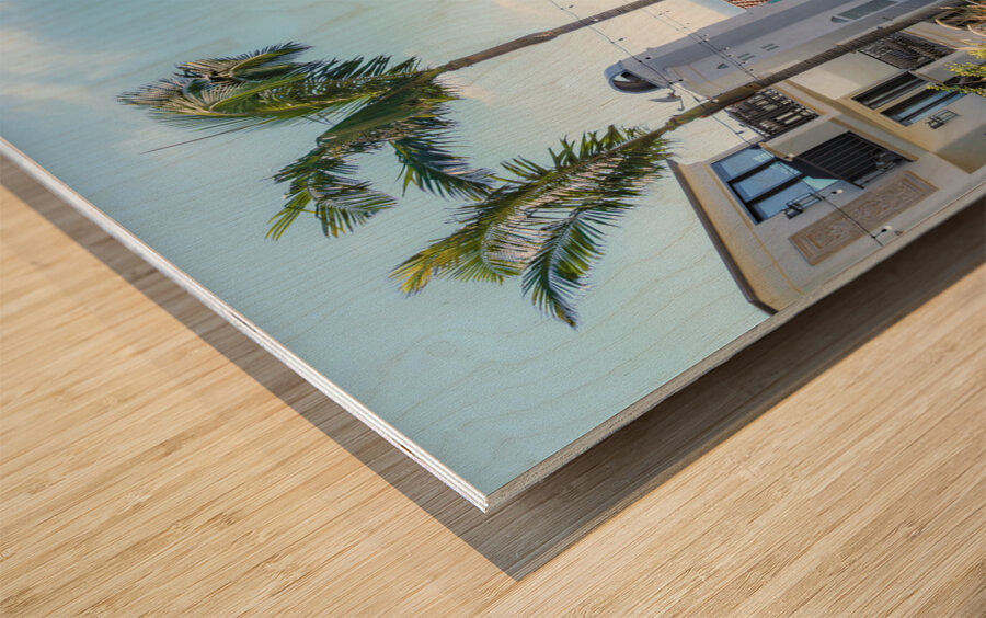 Ocean Street Wood print