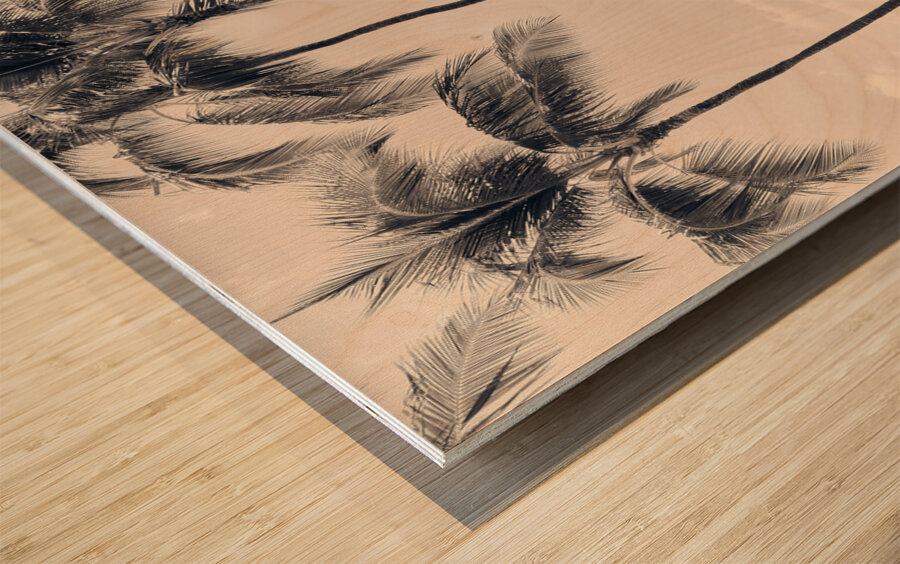 Hawaii Surfing I Wood print