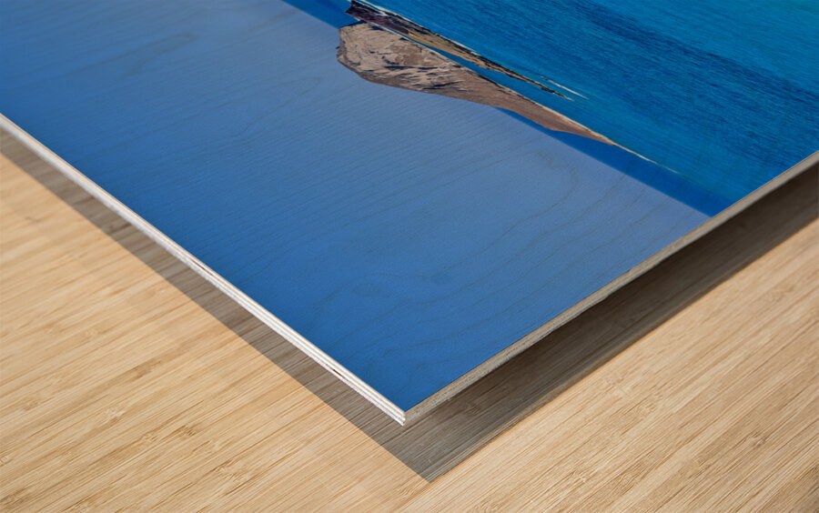 Hawaii Blue Water Island I Wood print