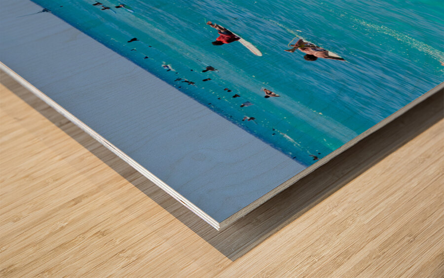 Hawaii Blue Water IV Wood print